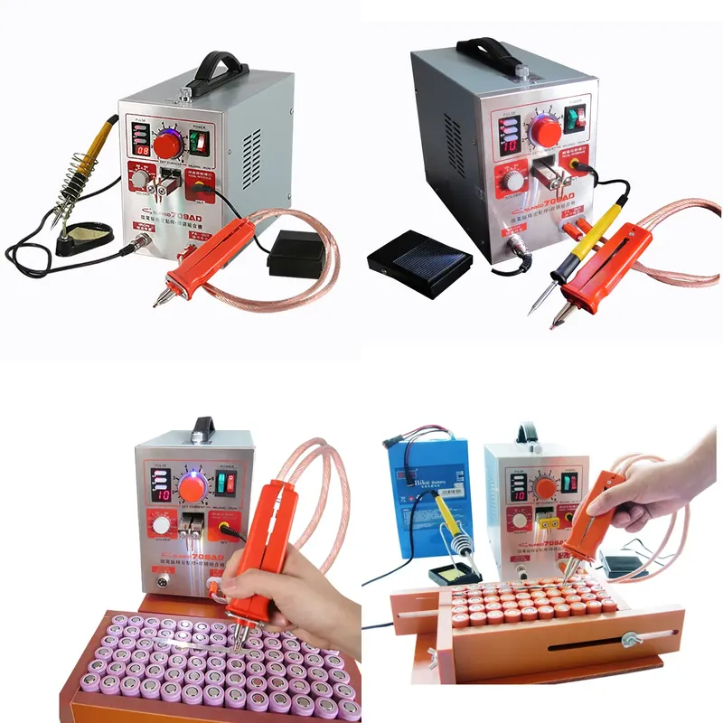 Spot Welder 18650 Battery Pack - Soldadora de Puntos Sunkko S709AD de
