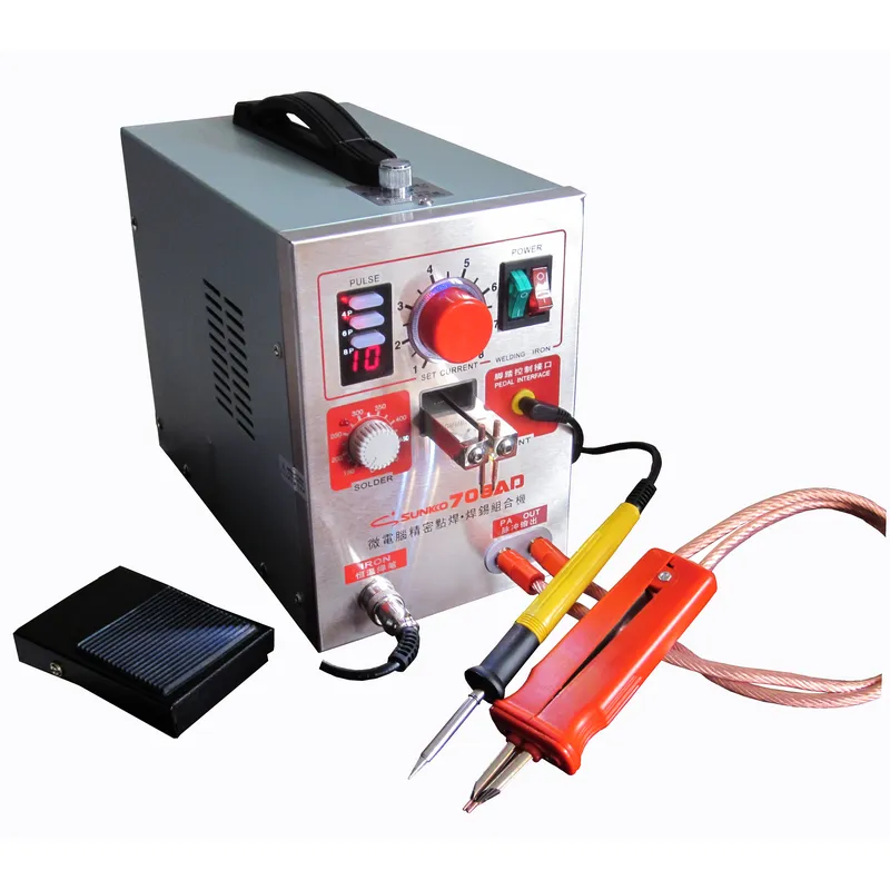Soldadora de Puntos Sunkko S70 - Spot Welder 18650 Battery Pack reseña y precio