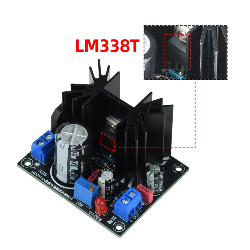 Módulo Regulador de Voltaje Li - Linear Lab Power Supply Adjustable reseña y precio