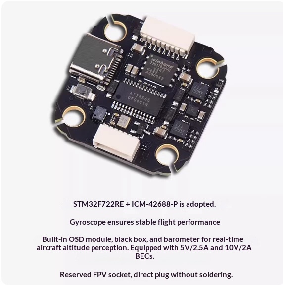 Controlador de Vuelo JHEMCU F7 - Fpv Flight Controller F7 Stack 60A reseña y precio