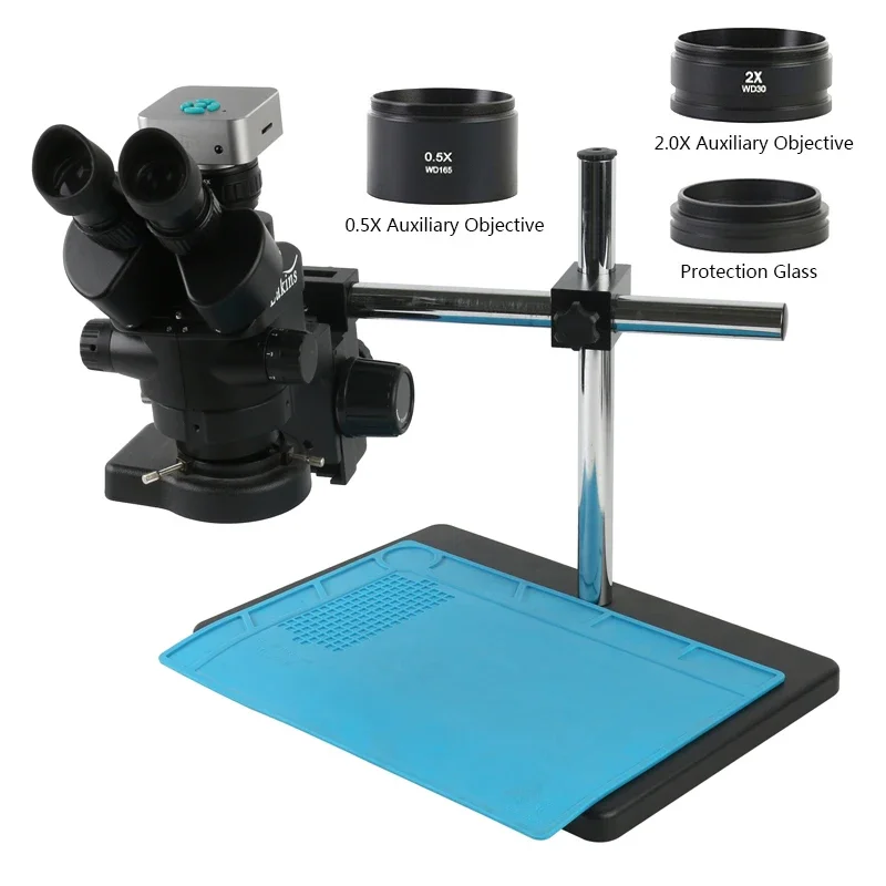 Zoom 3,5X-90X Trinocular Confo - Stereo Trinocular Microscope Pcb reseña y precio